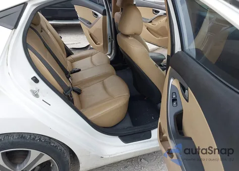 2013 Hyundai Elantra Limited из США, поврежденный, VIN 5NPDH4AEXDH280207